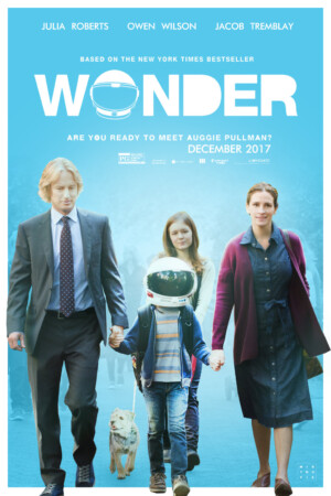The movie poster of the Wonder film