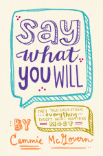 Review: <em>Say What You Will</em> by Cammie McGovern